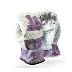 Dromex RiggerLeather Palm Gloves with Candy Back