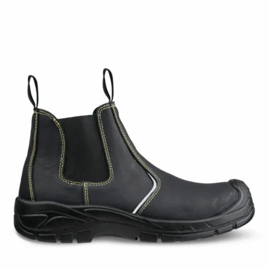 Rebel Anvil Chelsea Boot Black