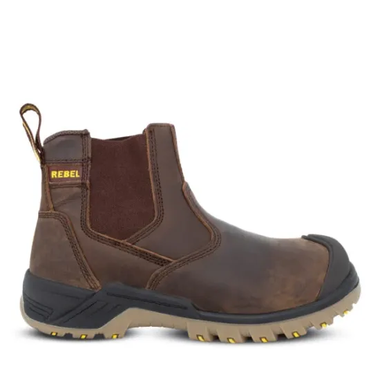 Rebel Crazy Horse Boot Brown