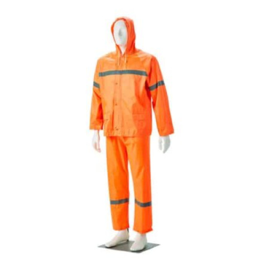 Dromex Reflective Rubberised Rain Suit